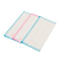 China supplier cheap wholesale 3pcs/bag customers logo printed white gauze cotton wipe rag