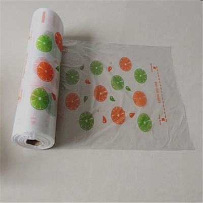 Flat Bottom HDPE Produce Bag for Fruits